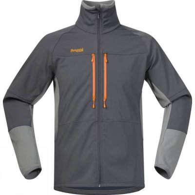 Chaquetas Bergans Visbretind Hombre - Gris Oscuro / Gris - Chile FDT301752